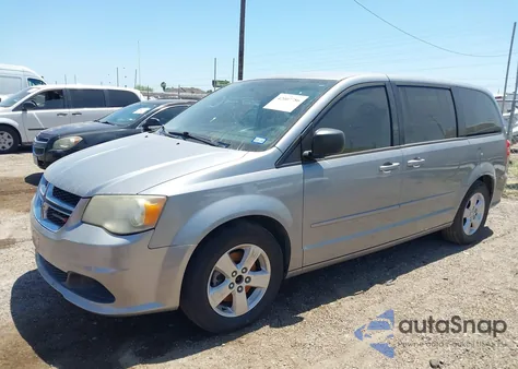 2013 Dodge Grand Caravan Se z USA, uszkodzony, nr VIN 2C4RDGBG0DR702913